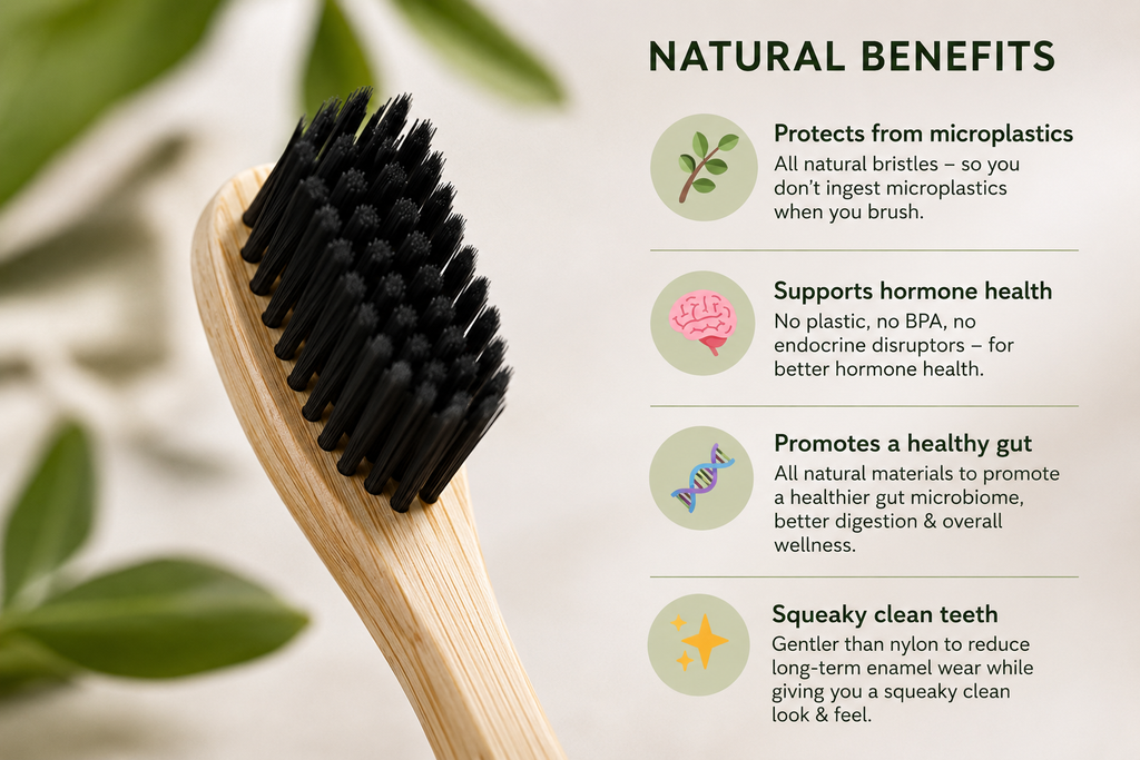 Bamboo Charcoal Toothbrush