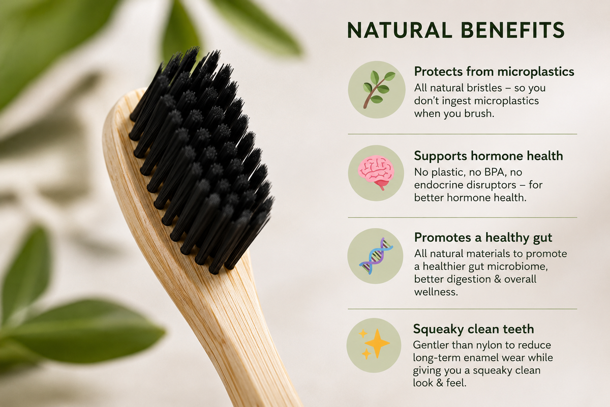 Bamboo Charcoal Toothbrush