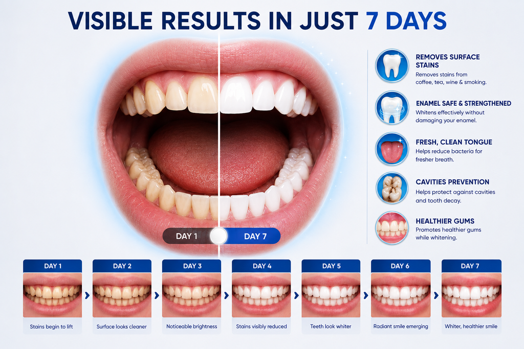 WhiteWaveSmile™ LED Teeth Whitening Light Kit