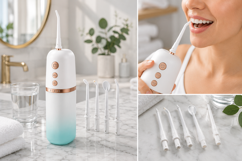 Portable All-in-one Dental Flosser Electric Waterproof