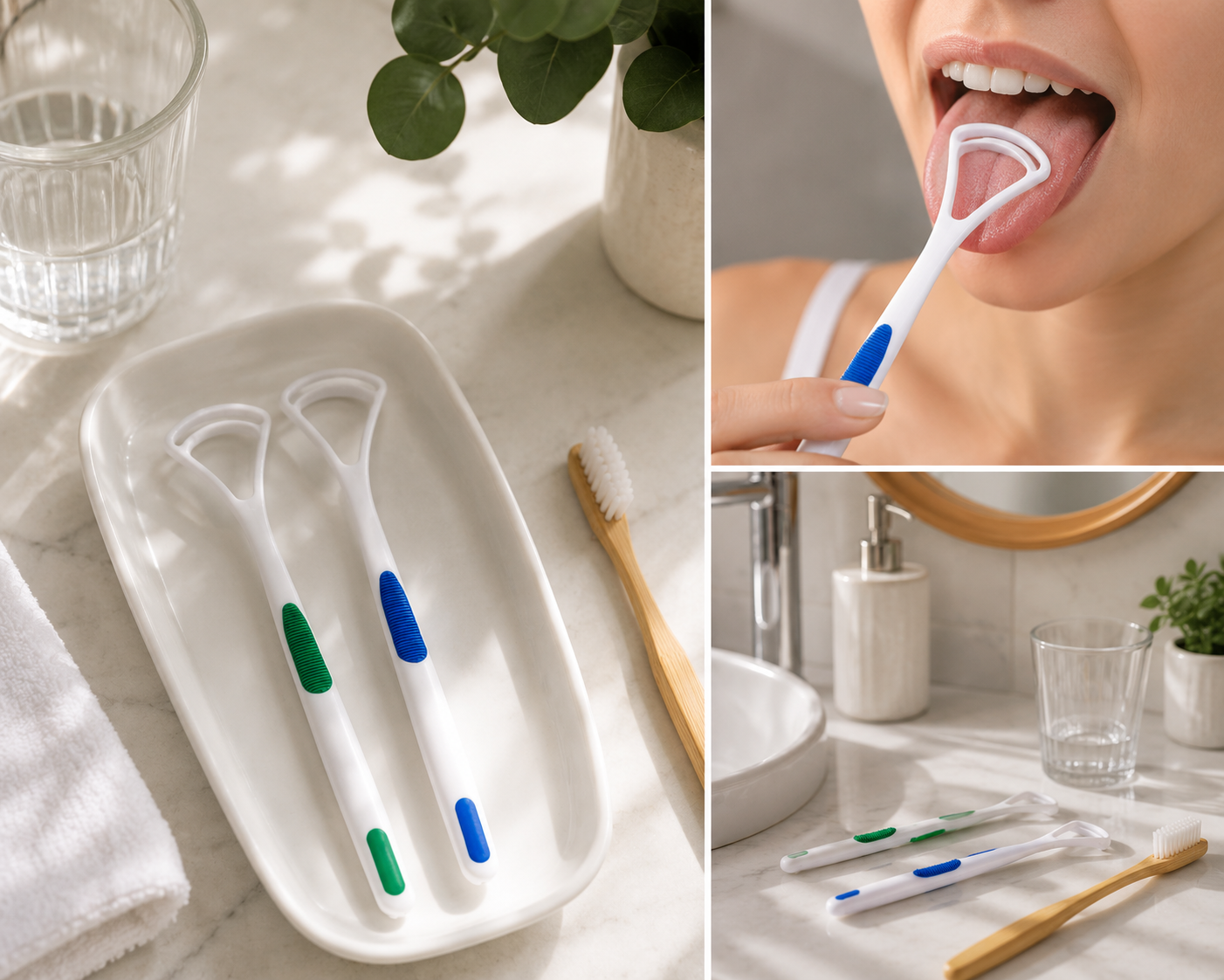 Tongue Cleaning Scrapers