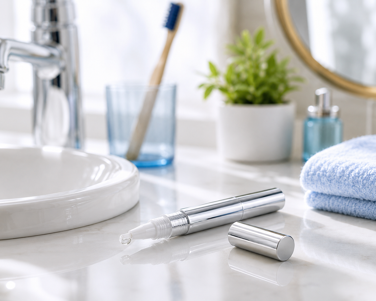 WhiteWaveSmile Teeth Whitening Pen | Enamel-Safe Gel for a Brighter Smile